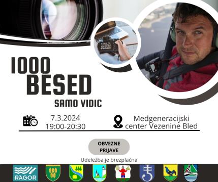 Predavanje 1000 besed Samota Vidica